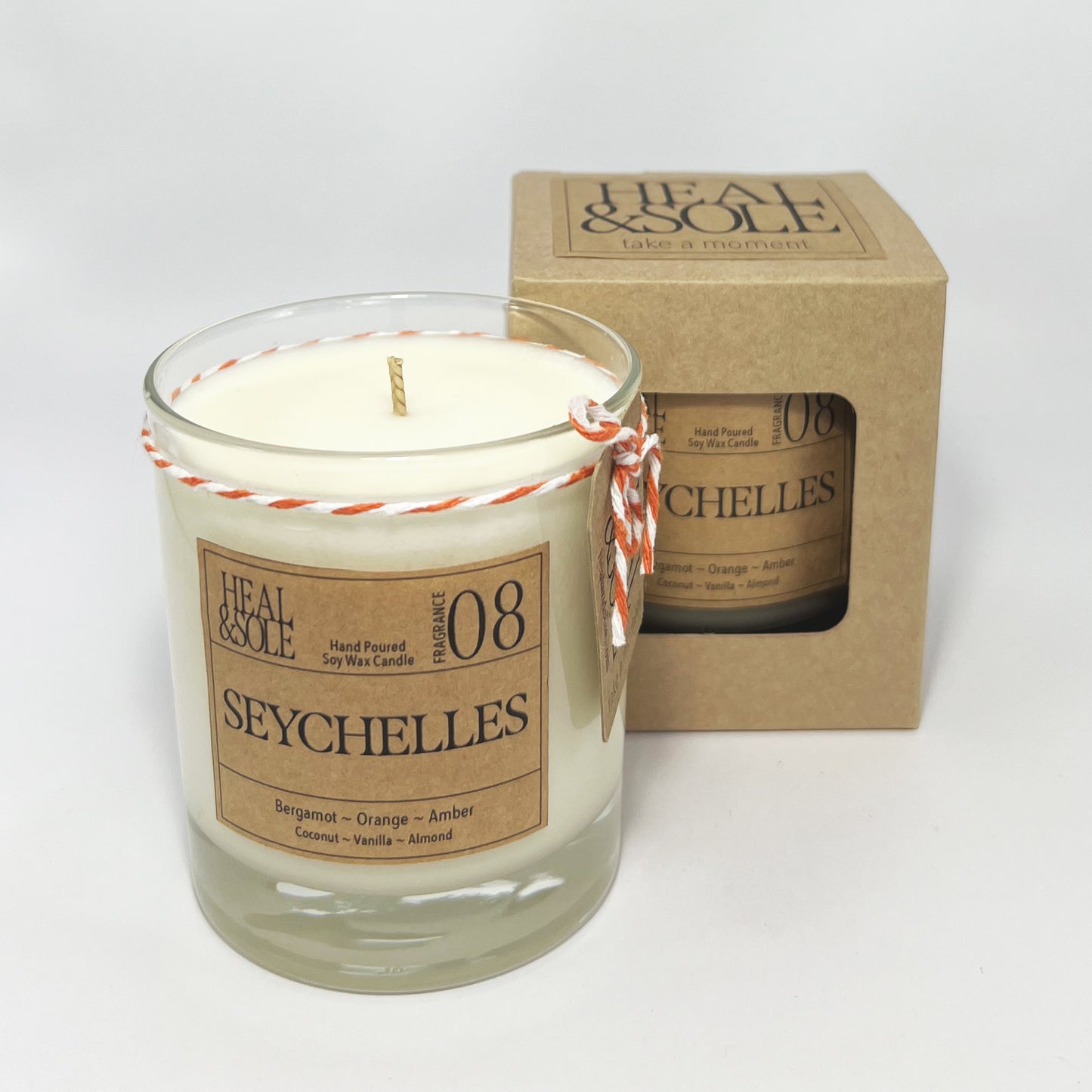 Seychelles Fragranced Soy Wax Candle