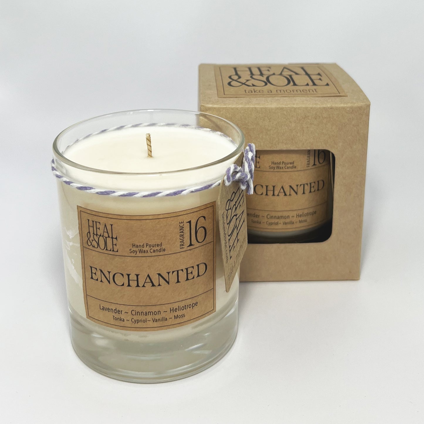 Enchanted Fragranced Soy Wax Candle