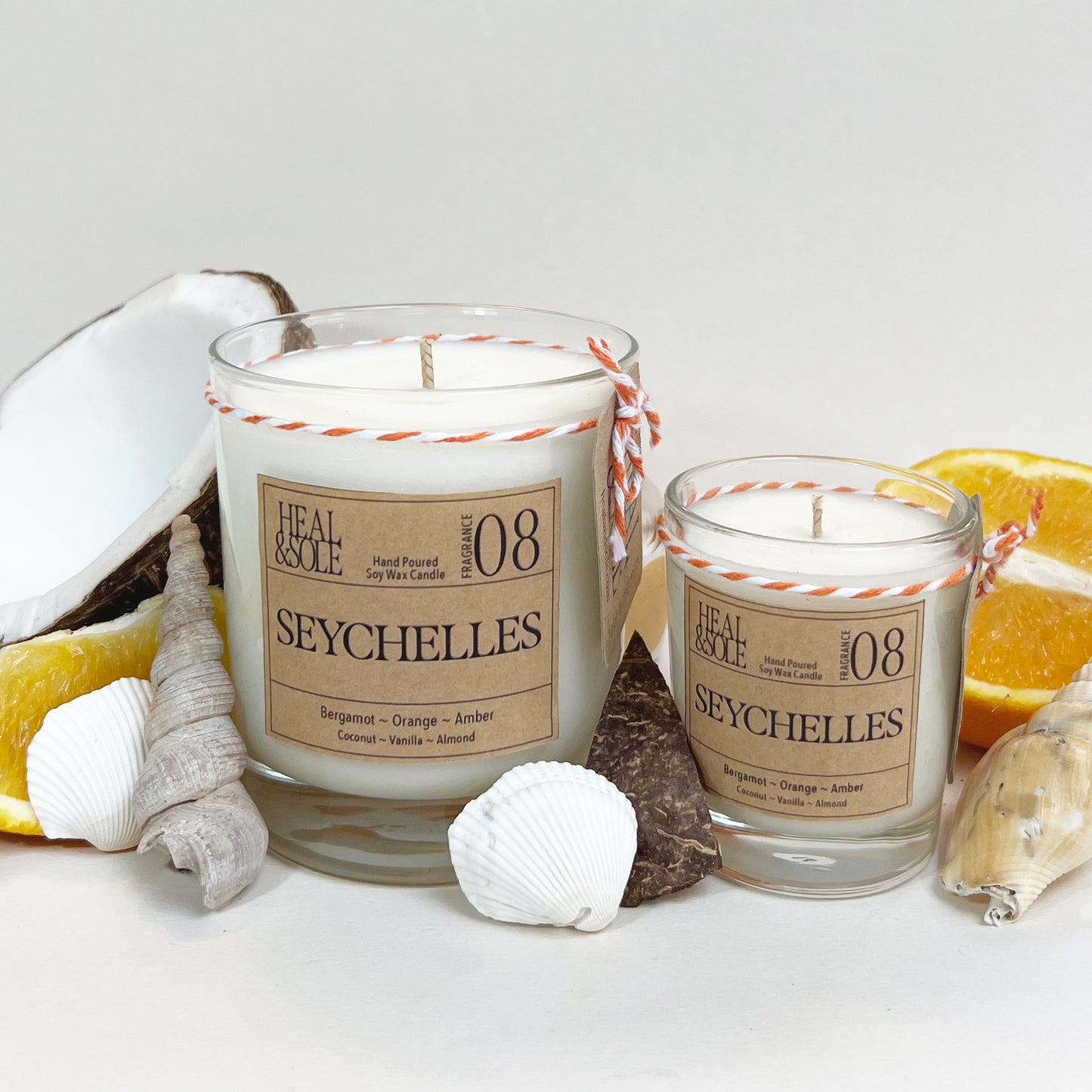 Seychelles Fragranced Soy Wax Candle