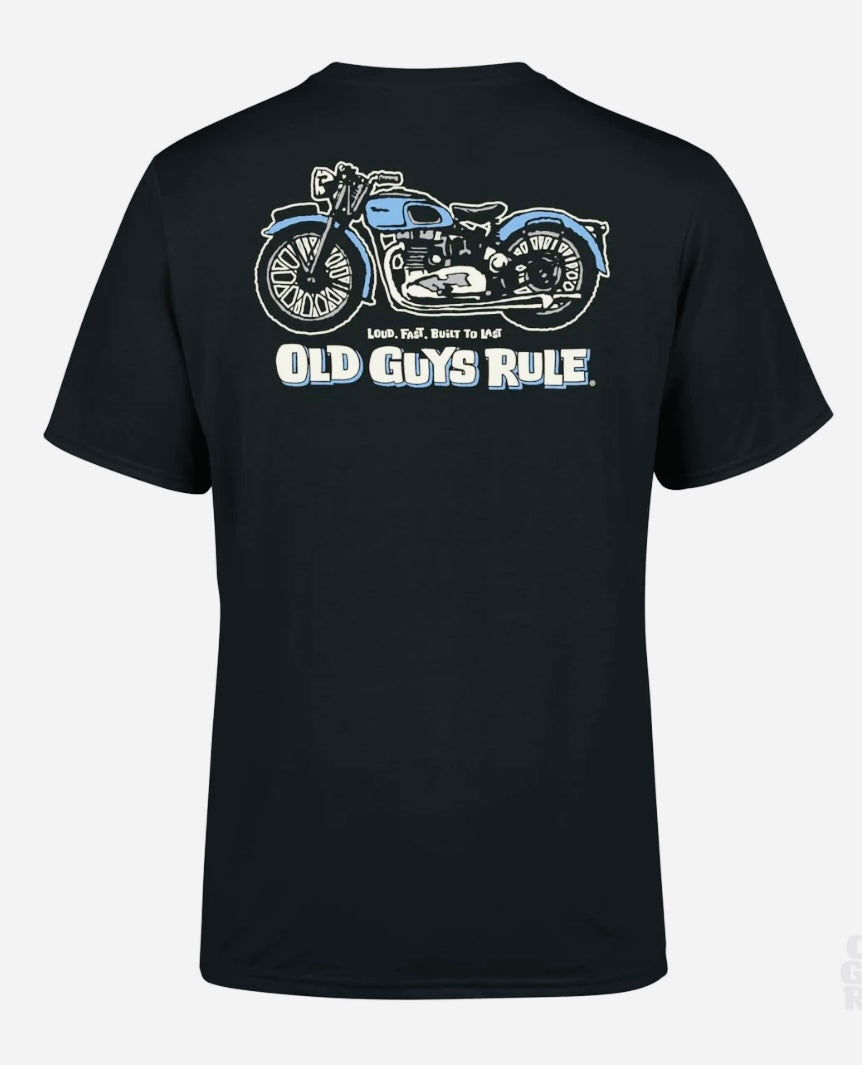 Old Guys Rule Triumph T shirt