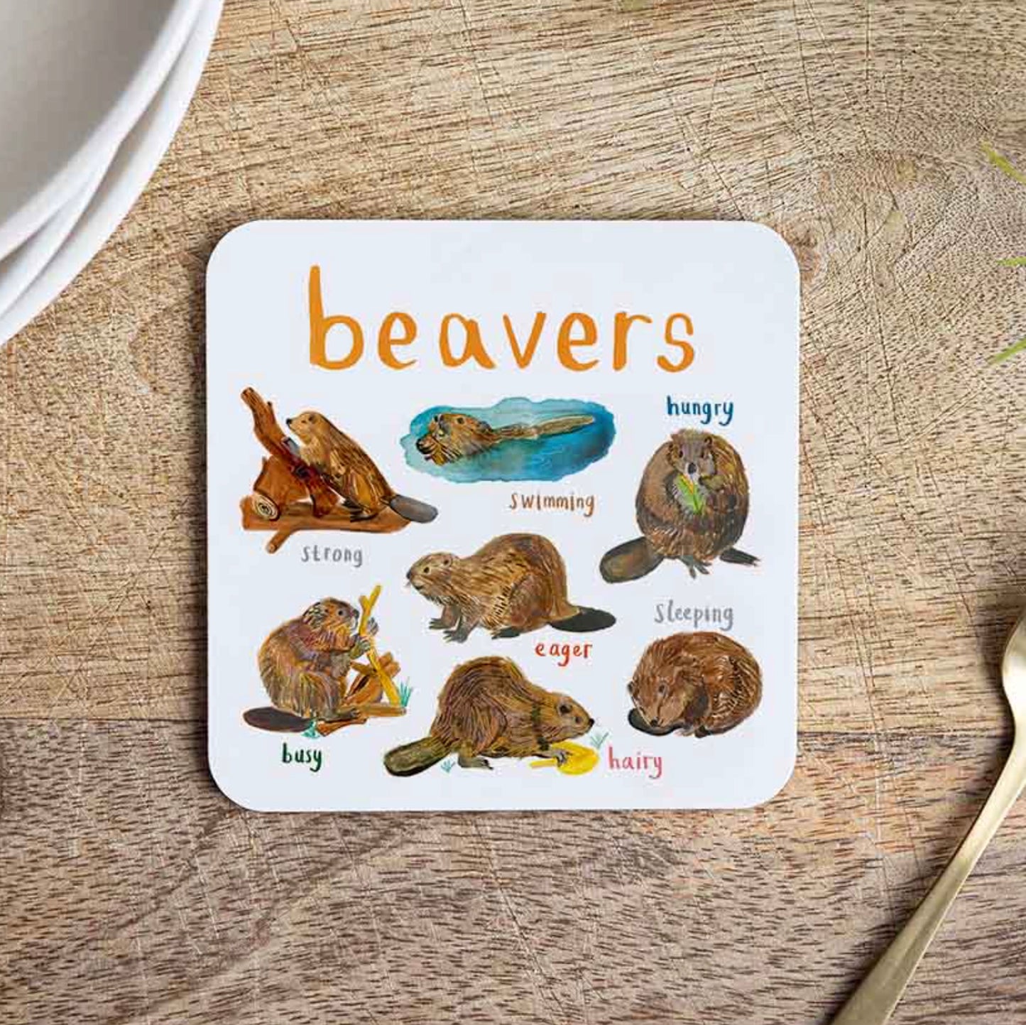 Sarah Edmonds Beavers Coaster