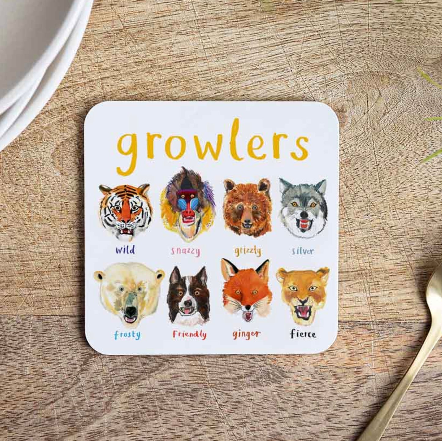 Sarah Edmonds Growlers Coaster