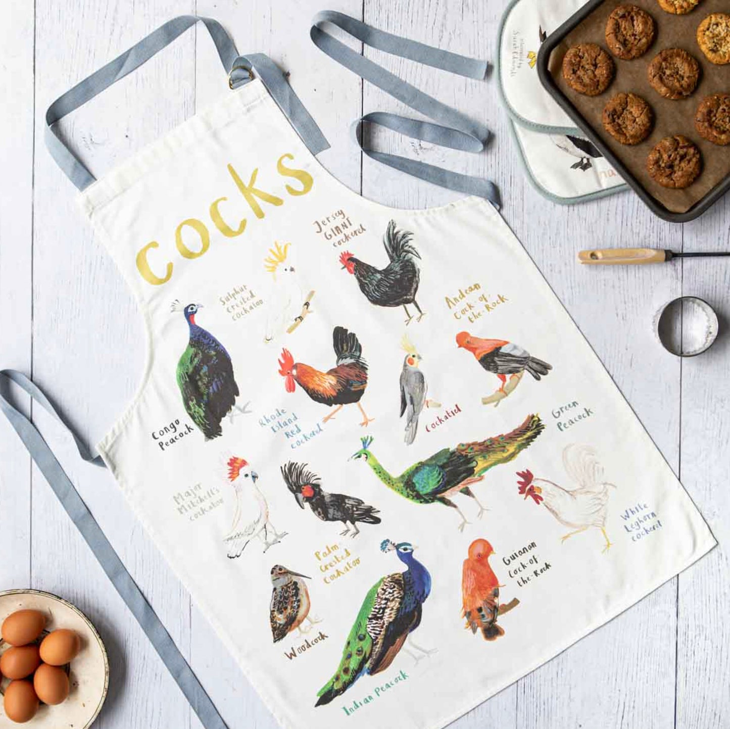 Sarah Edmonds Cocks Apron