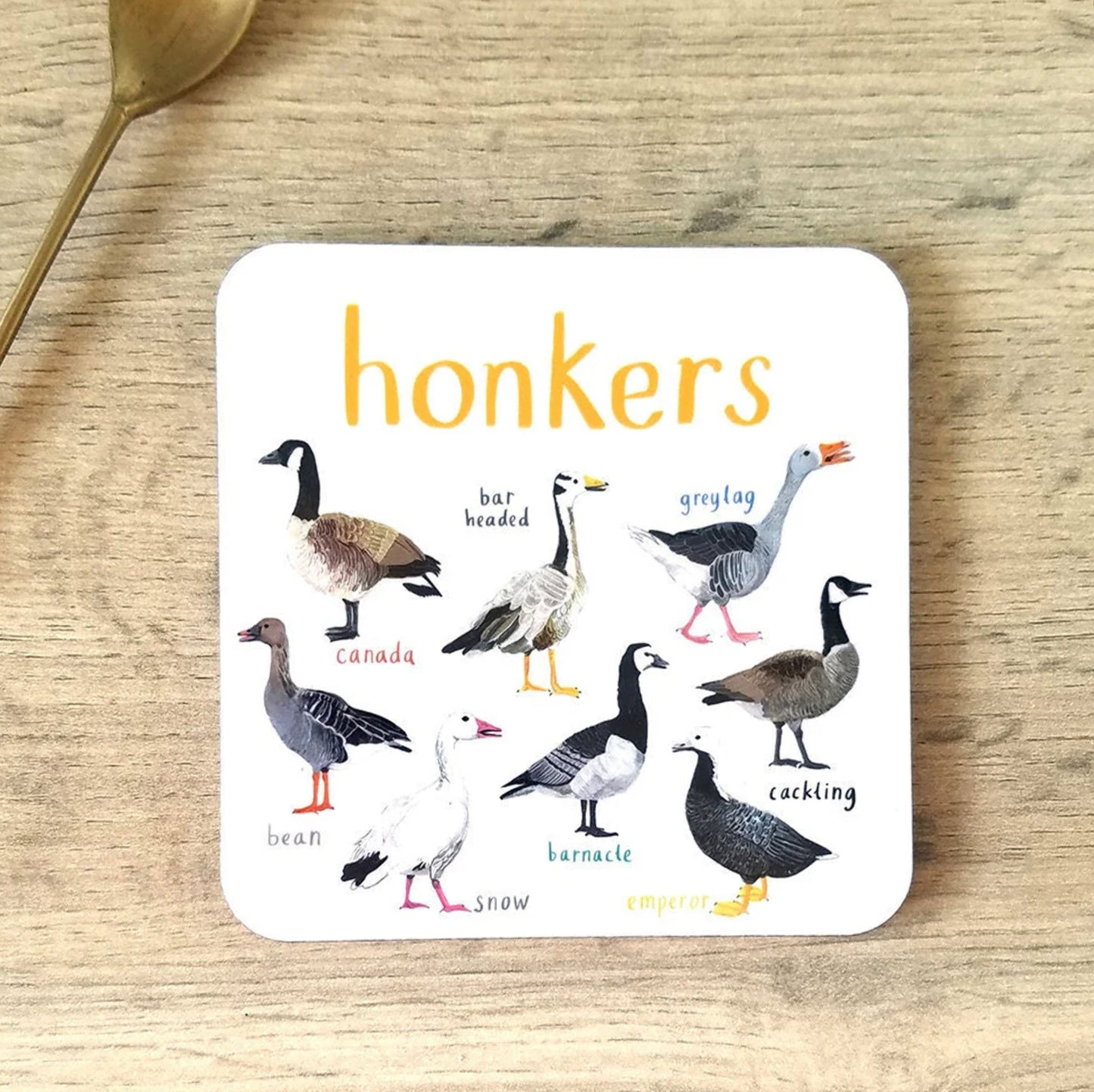 Sarah Edmonds Honkers Coaster