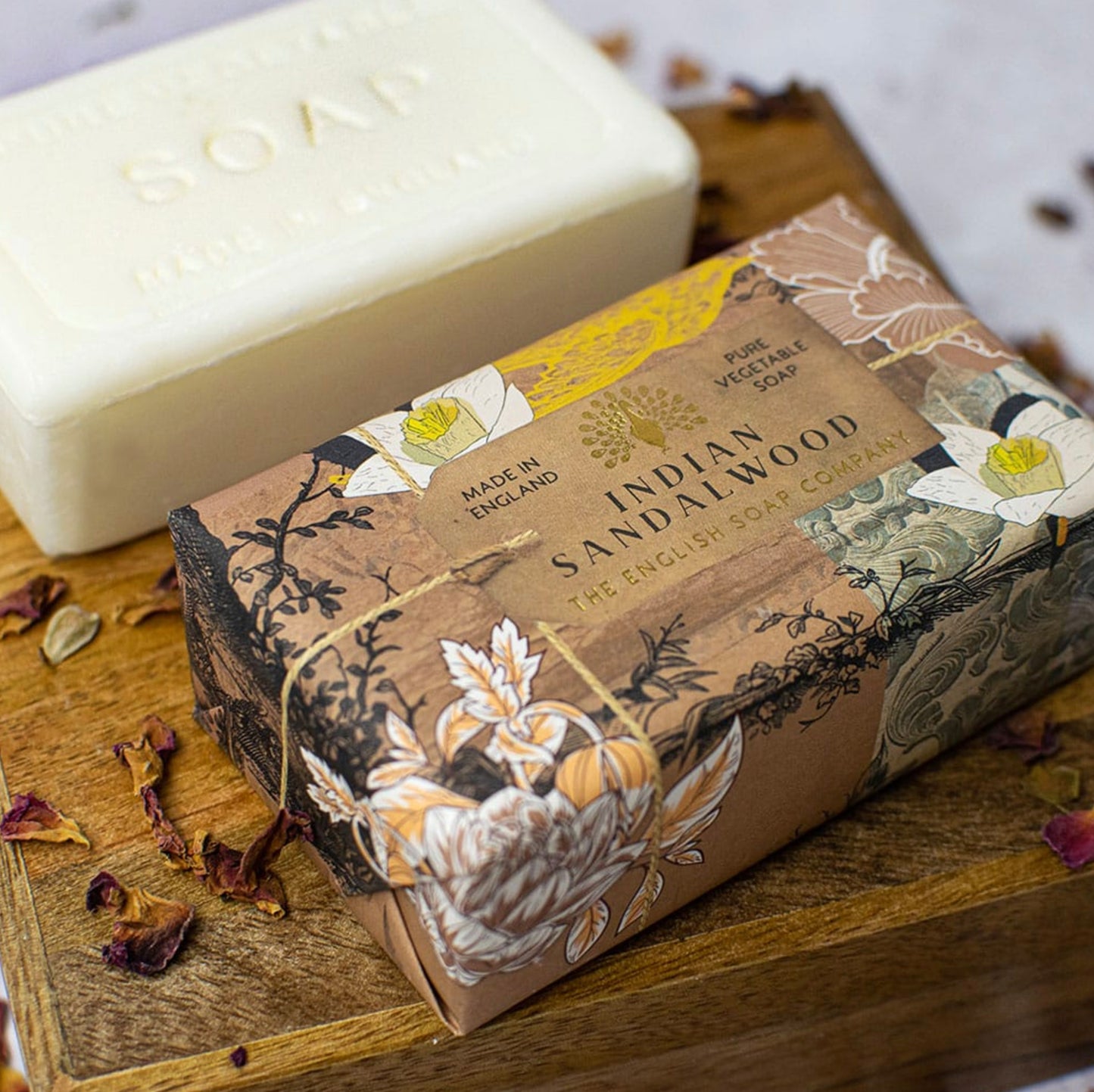 Luxury Indian Sandalwood fragranced soap bar