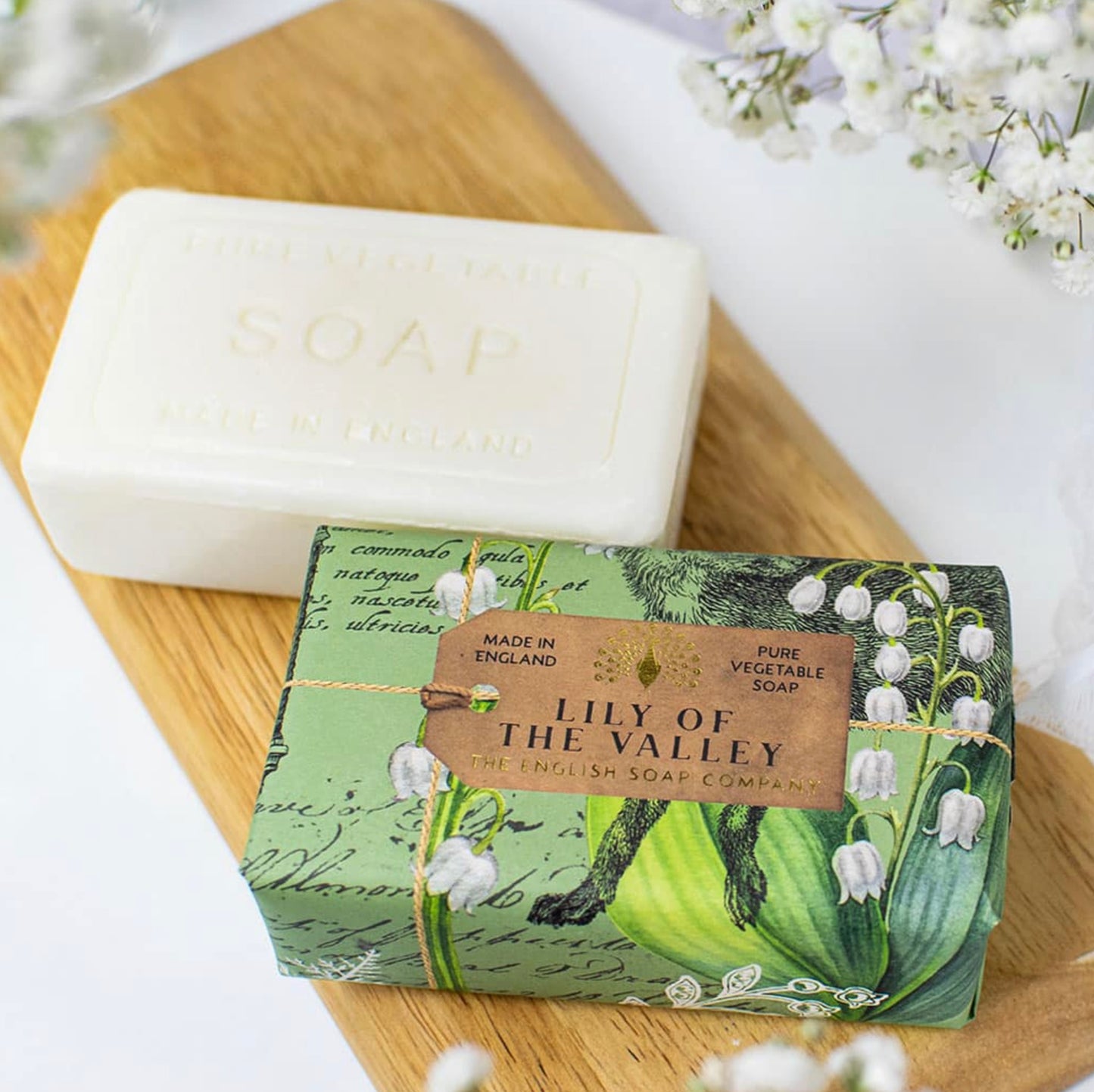 Luxury Lily of the Valley fragranced soap bar