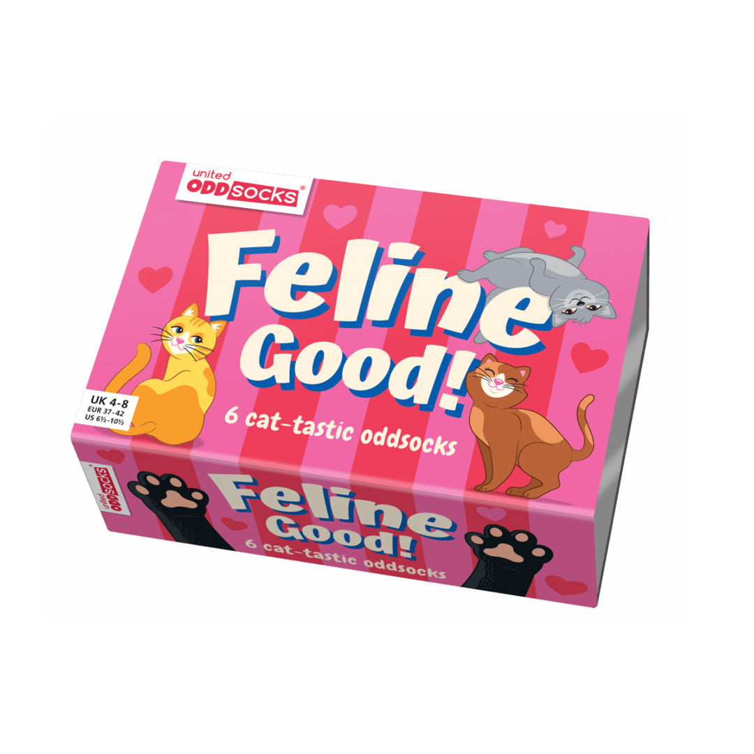 Odd Socks Feline Good Gift Set