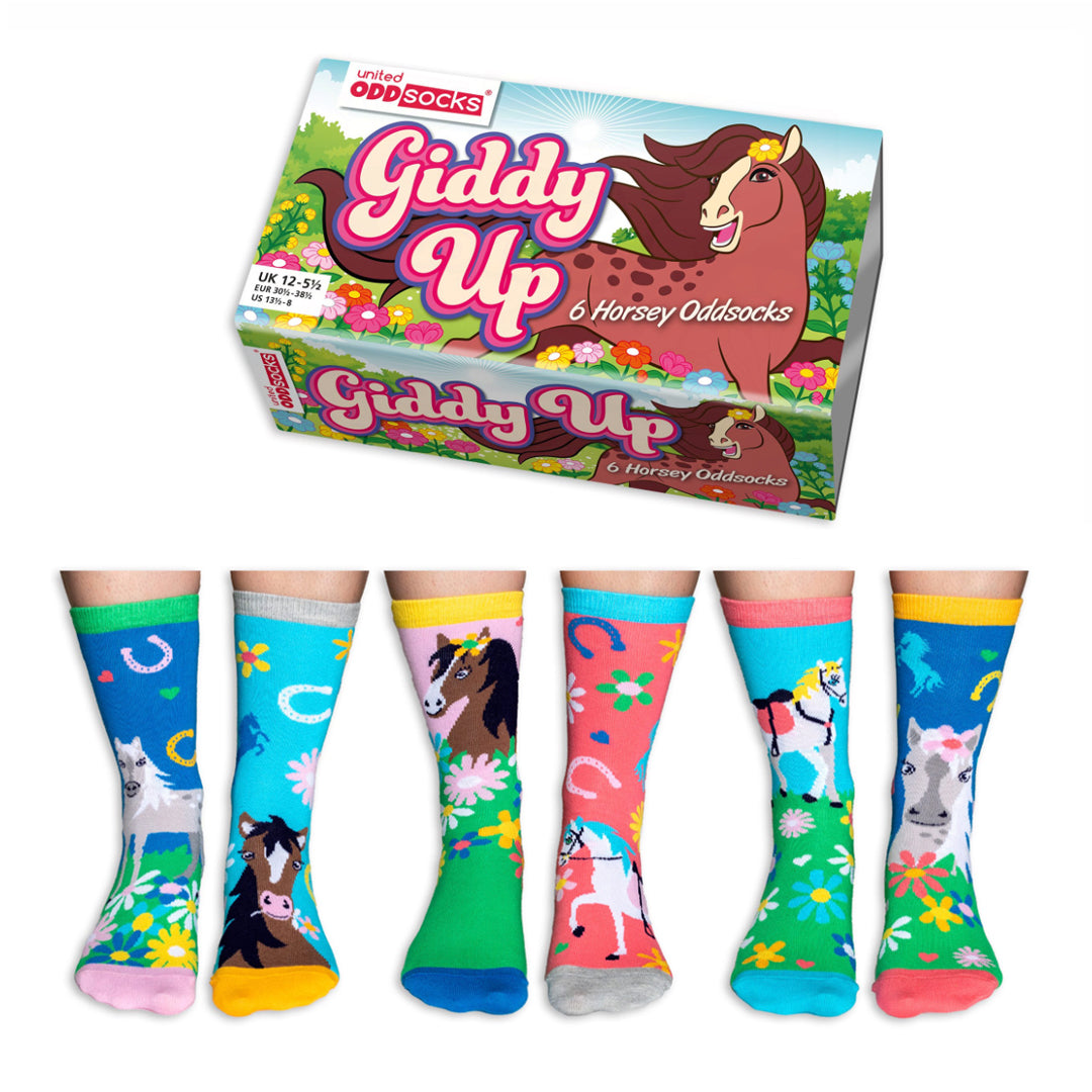 Odd Socks Giddy Up Gift Set