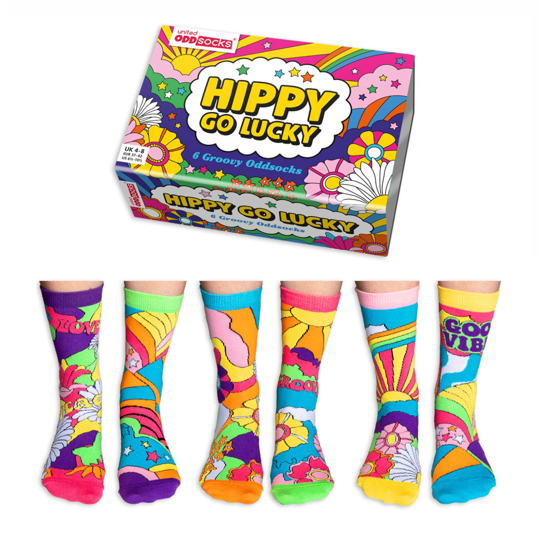 Odd Socks Hippy Go Lucky Gift Set