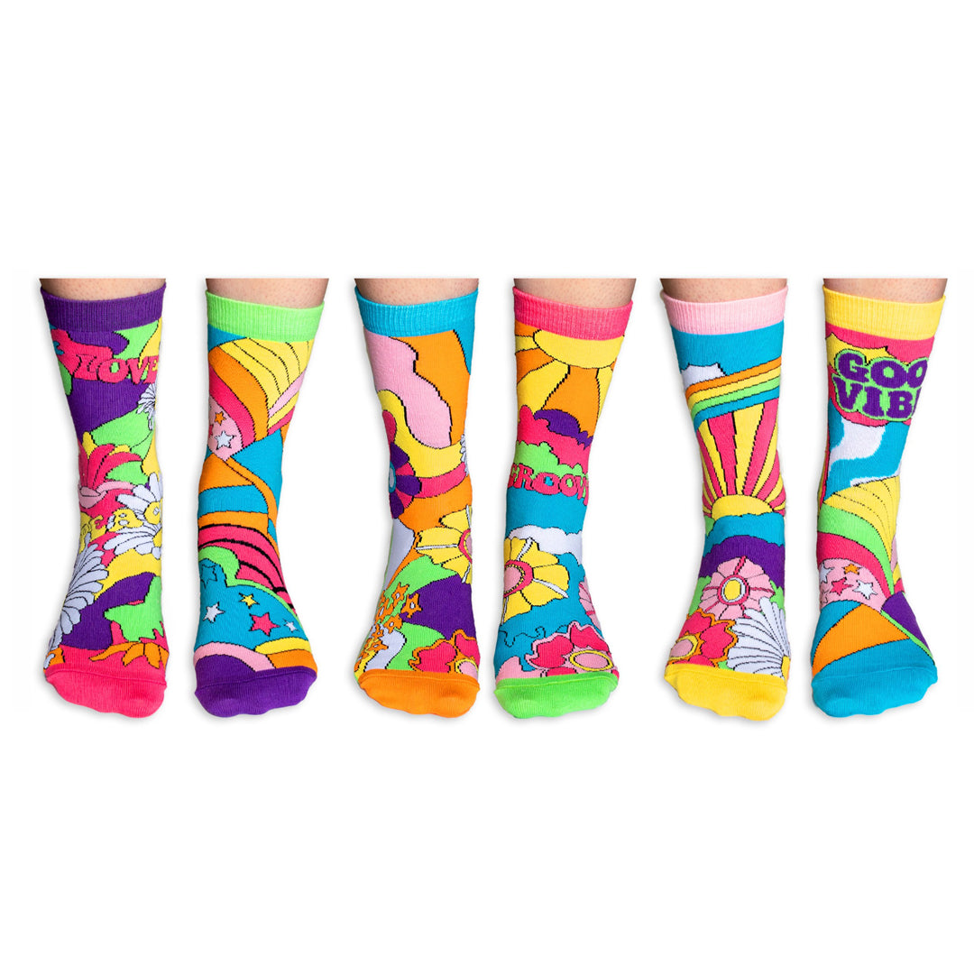 Odd Socks Hippy Go Lucky Gift Set
