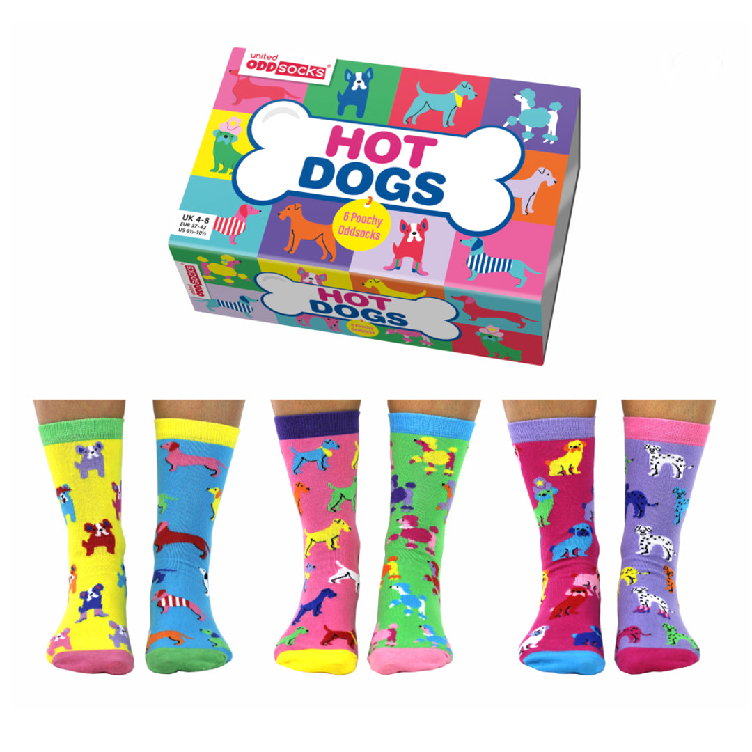 Odd Socks Hot Dogs Gift Set