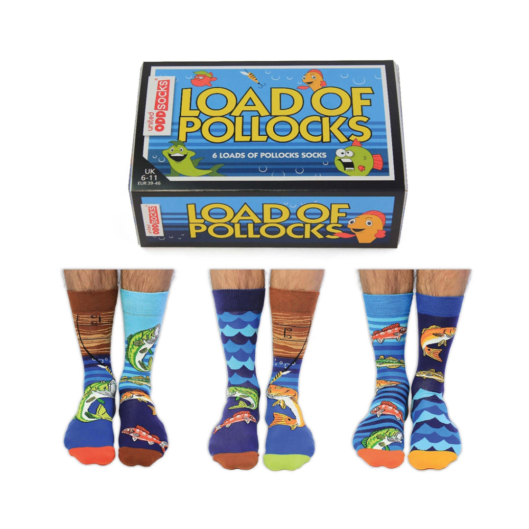 Odd Socks Load of Pollocks Gift Set