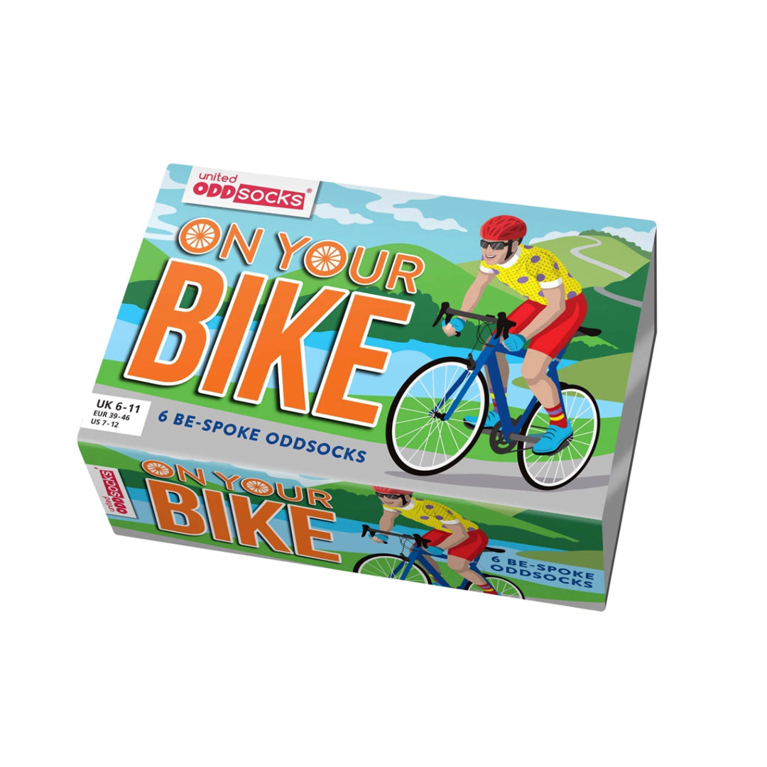 Odd Socks On Your Bike Gift Set