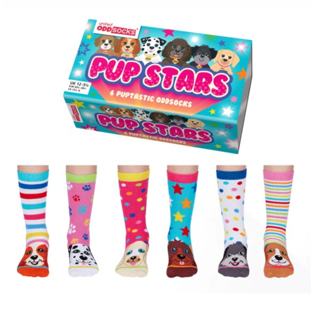 Odd Socks Pup Stars Gift Set