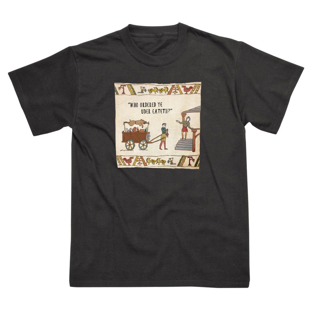 Hysterical Heritage Uber Eateth Black T Shirt