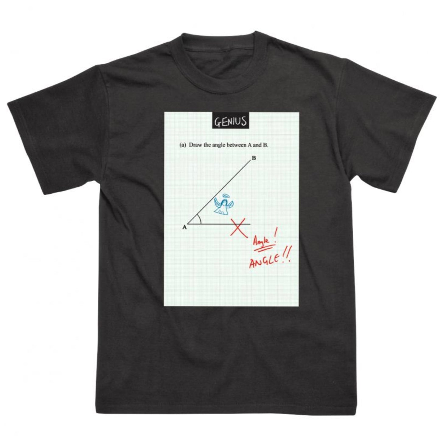 Angles Black T Shirt