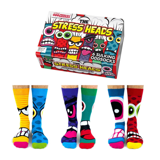 Odd Socks The Stress Heads Gift Set