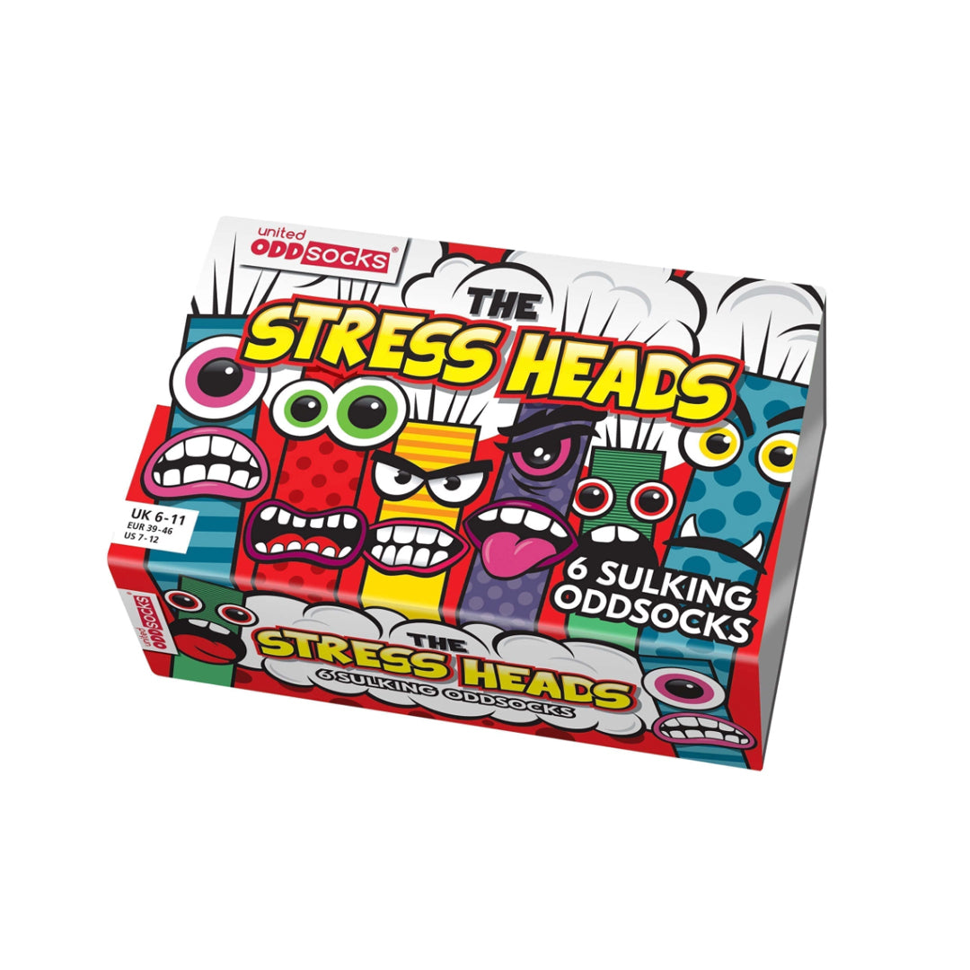 Odd Socks The Stress Heads Gift Set